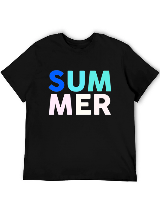 Summer Graphic Tee - Cool & Casual Black T-Shirt