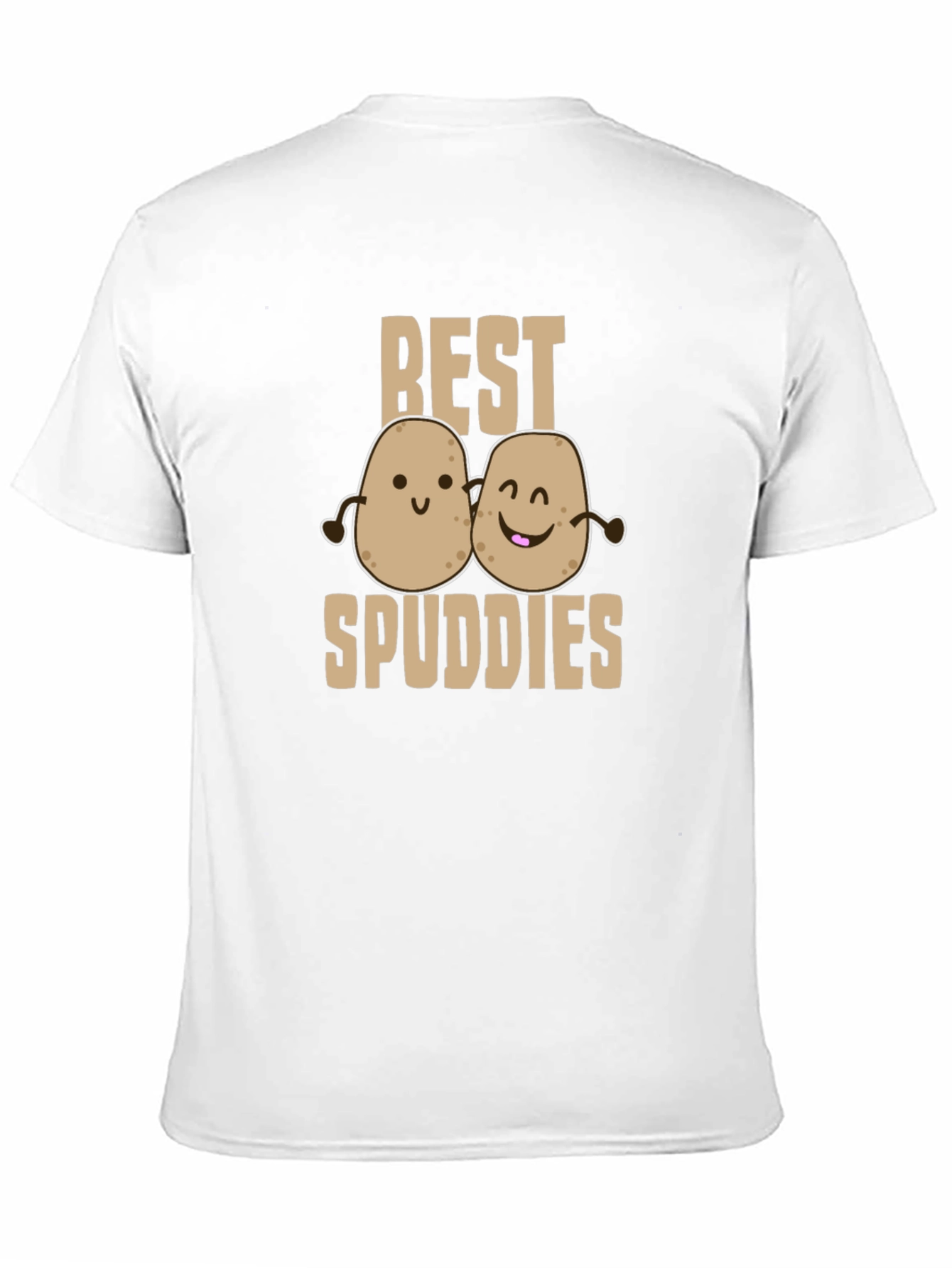 Best Spuddies T-Shirt Funny Potato Graphic Tee