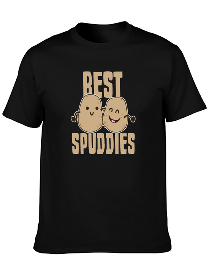 Best Spuddies T-Shirt Funny Potato Graphic Tee