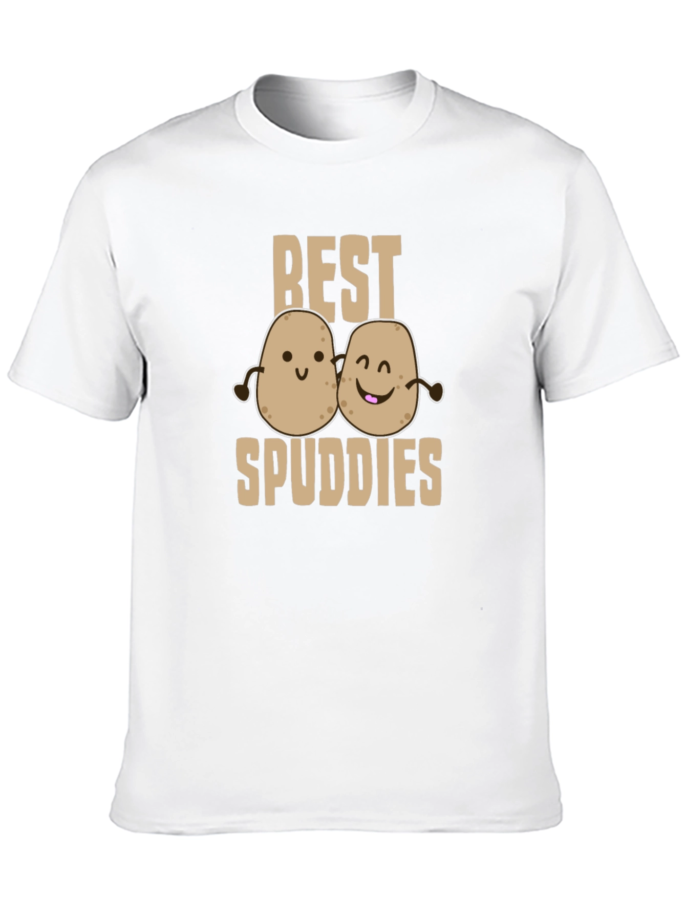 Best Spuddies T-Shirt Funny Potato Graphic Tee