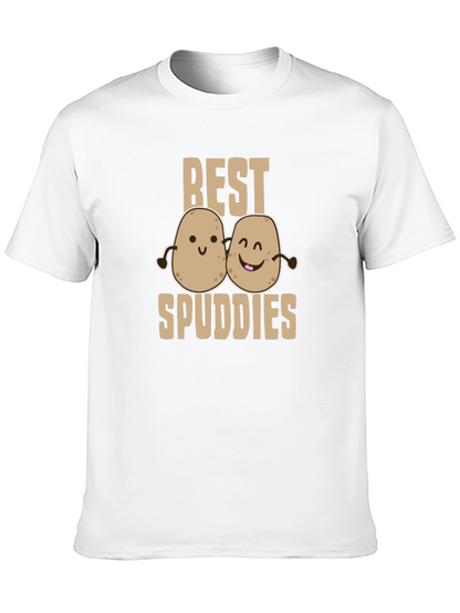 Best Spuddies T-Shirt Funny Potato Graphic Tee