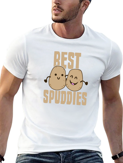 Best Spuddies T-Shirt Funny Potato Graphic Tee
