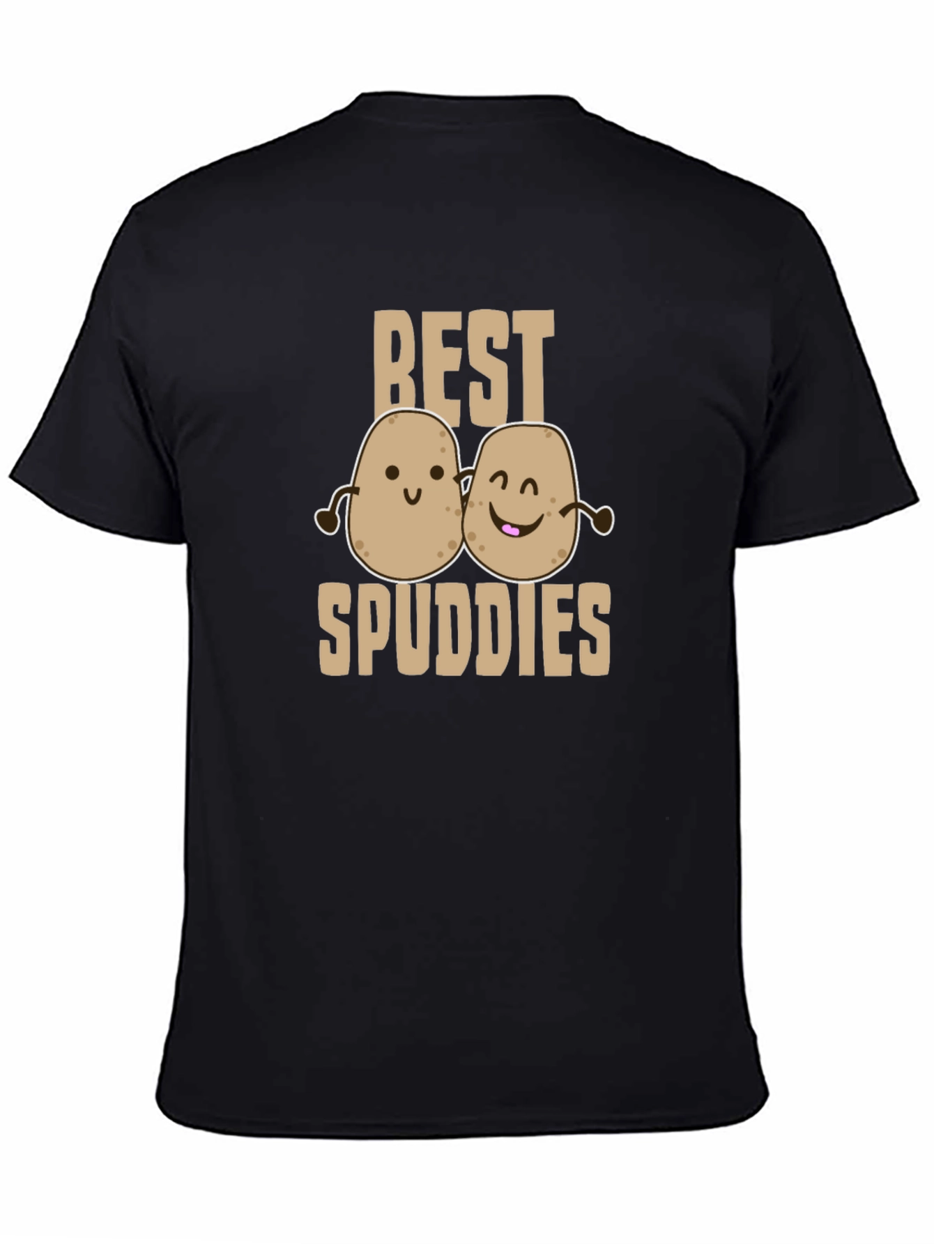 Best Spuddies T-Shirt Funny Potato Graphic Tee
