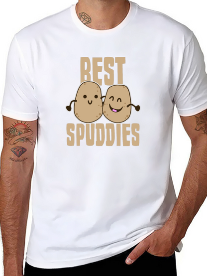 Best Spuddies T-Shirt Funny Potato Graphic Tee