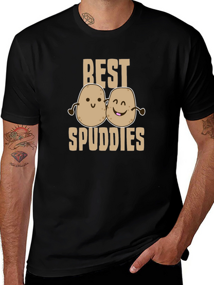 Best Spuddies T-Shirt Funny Potato Graphic Tee