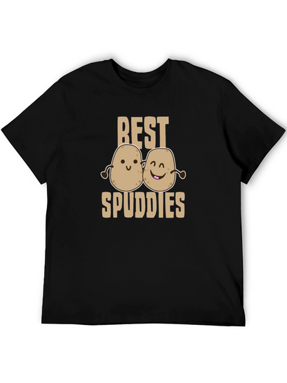 Best Spuddies T-Shirt Funny Potato Graphic Tee