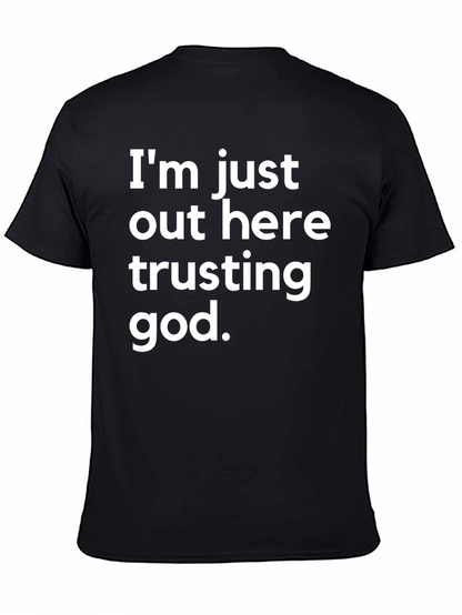Trusting God T-Shirt - Black