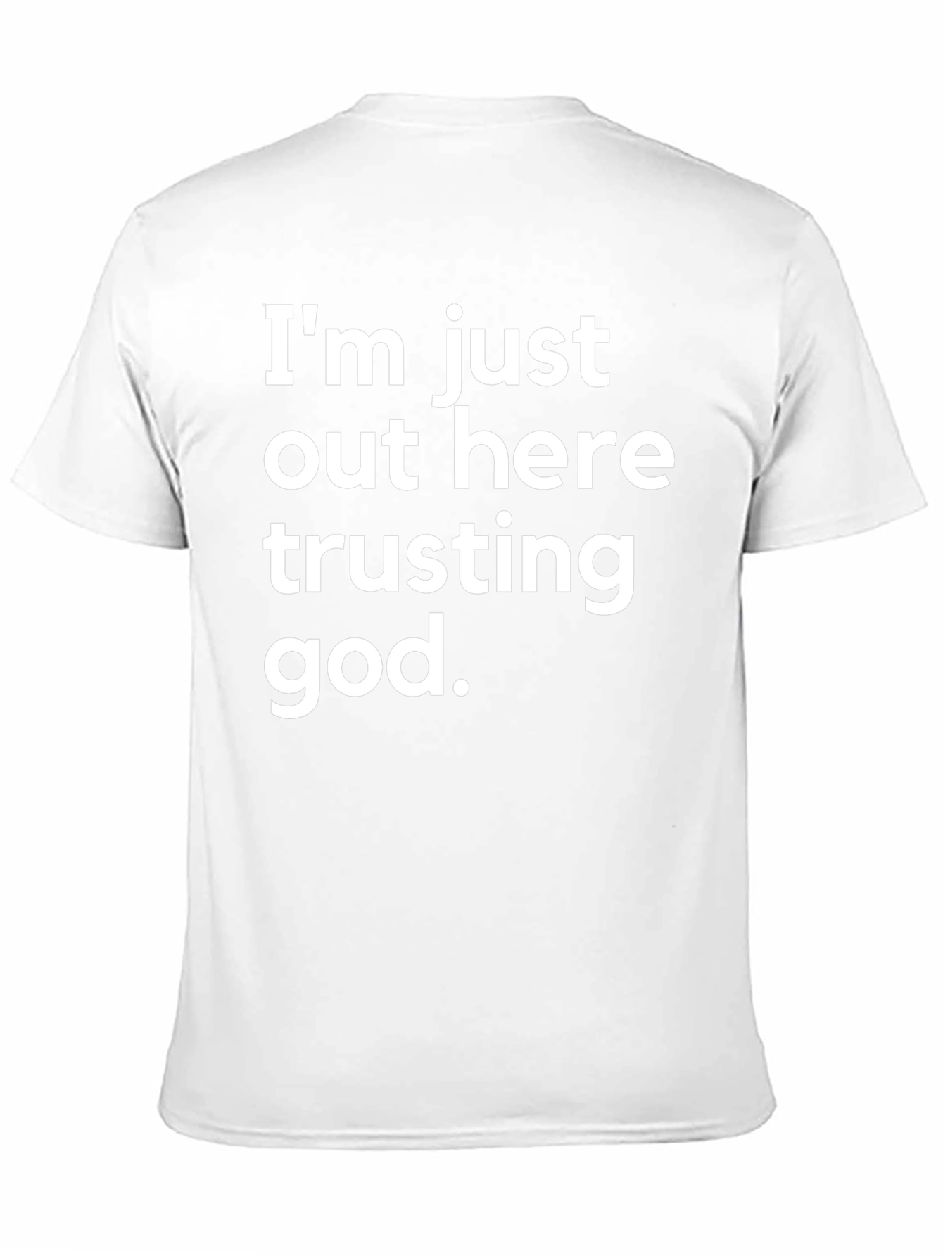 Trusting God T-Shirt - Black