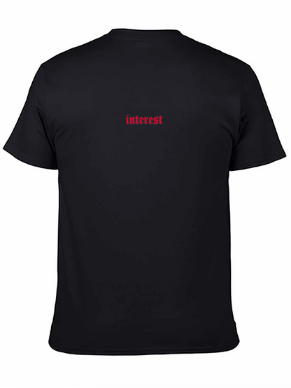 Interest Graphic Black T-Shirt