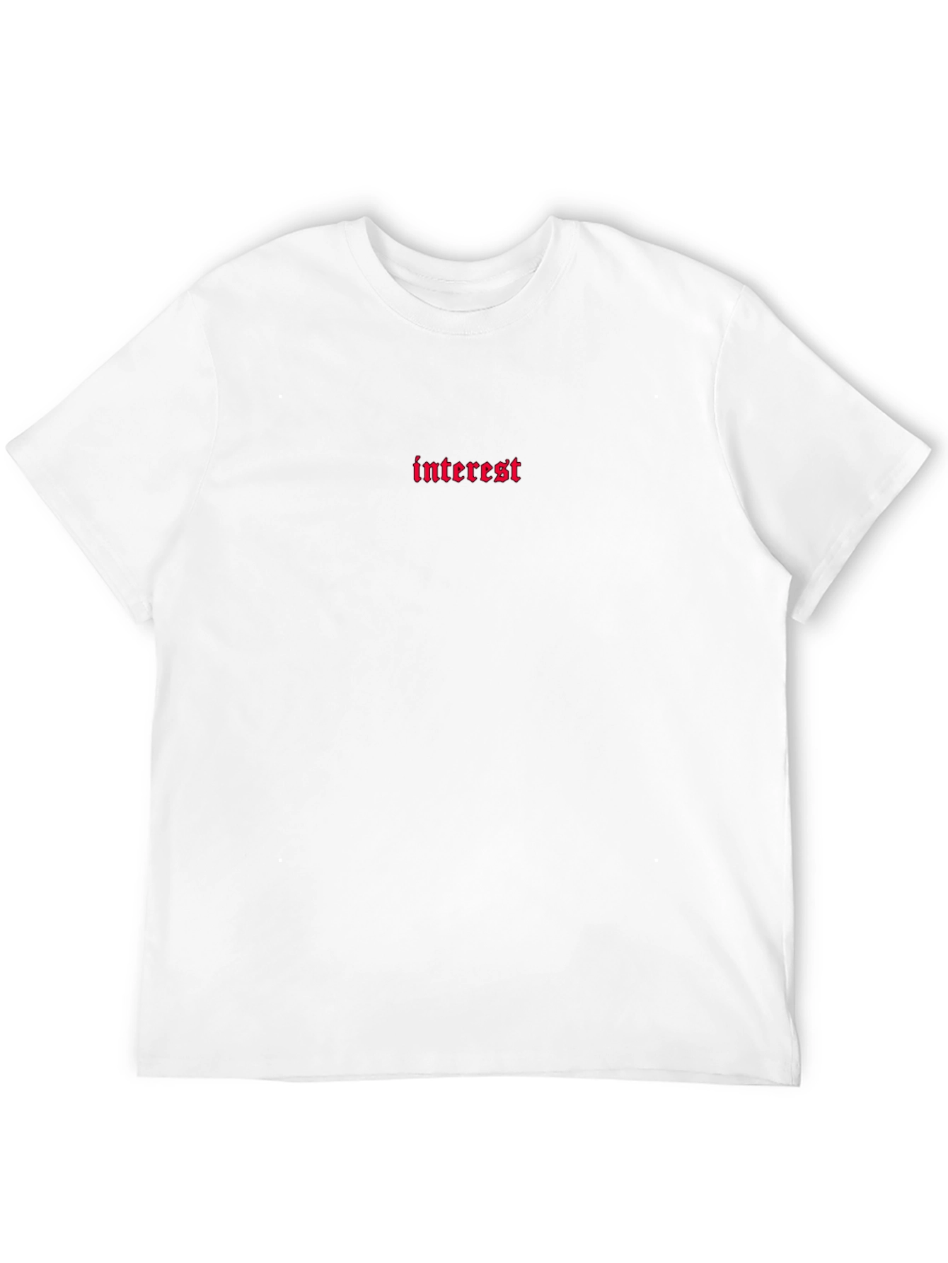 Interest Graphic Black T-Shirt