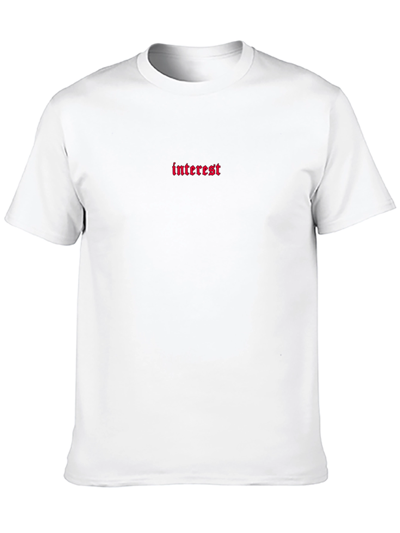 Interest Graphic Black T-Shirt