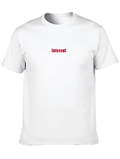 Interest Graphic Black T-Shirt