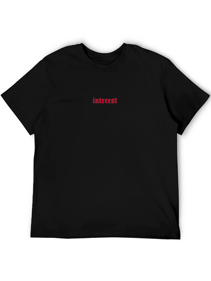 Interest Graphic Black T-Shirt