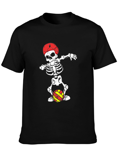 Skeleton Dab Volleyball T-Shirt