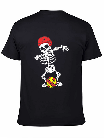 Skeleton Dab Volleyball T-Shirt