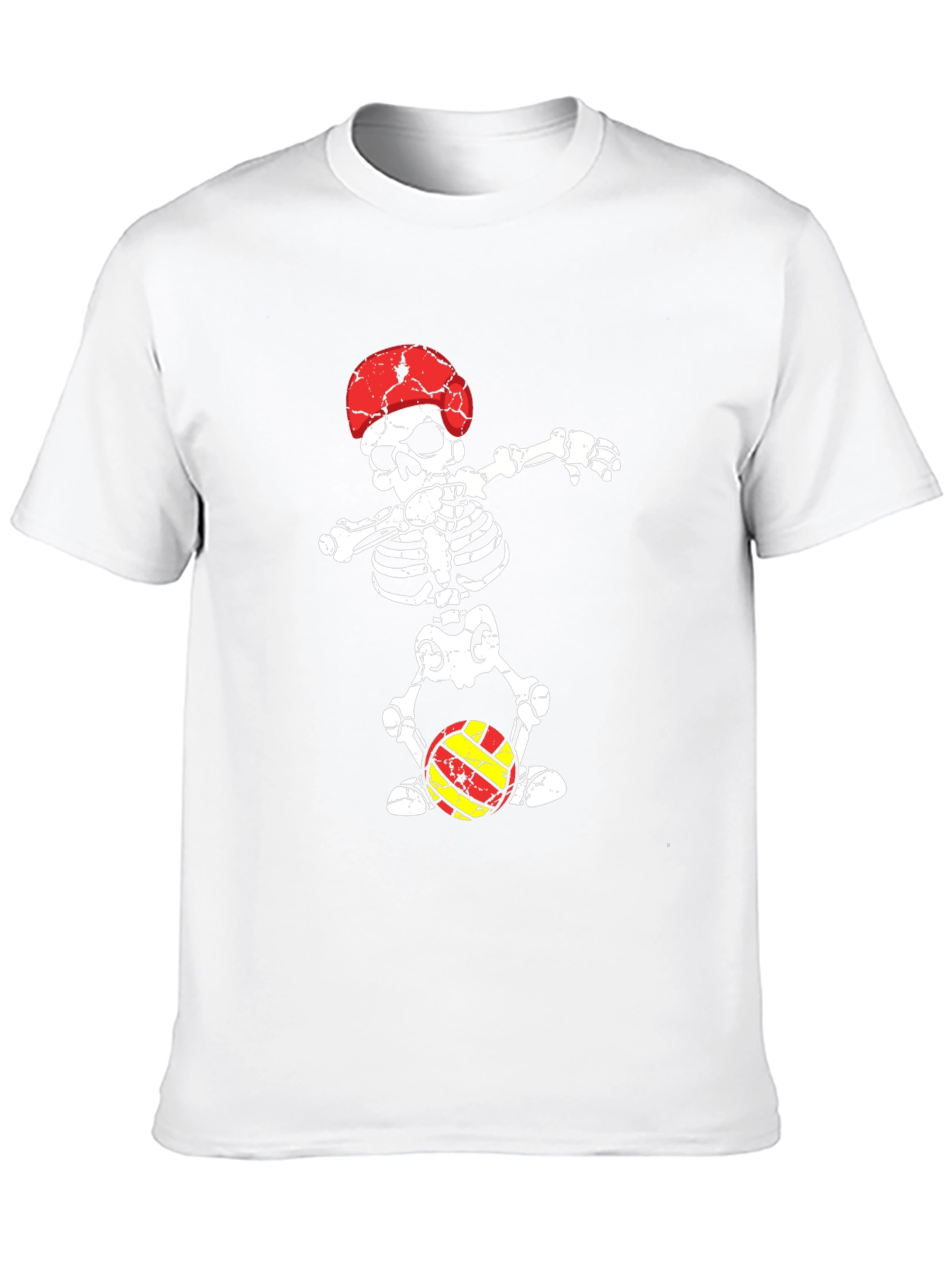 Skeleton Dab Volleyball T-Shirt