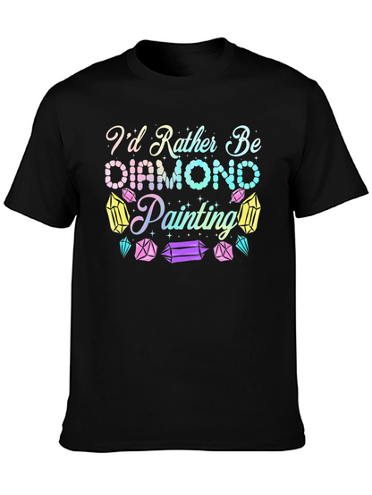 Diamond Painting Hobby T-Shirt - Artistic Gift