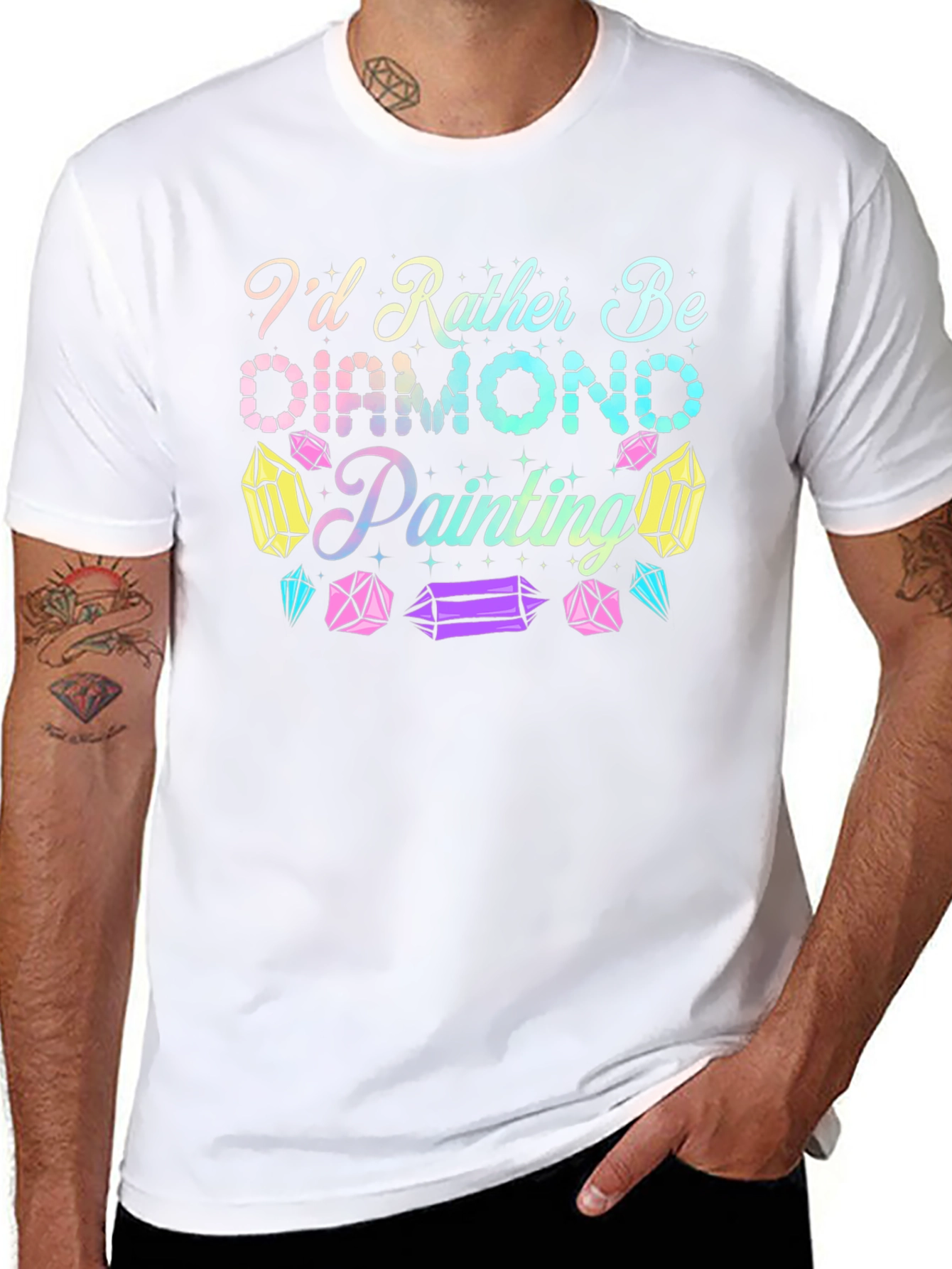 Diamond Painting Hobby T-Shirt - Artistic Gift
