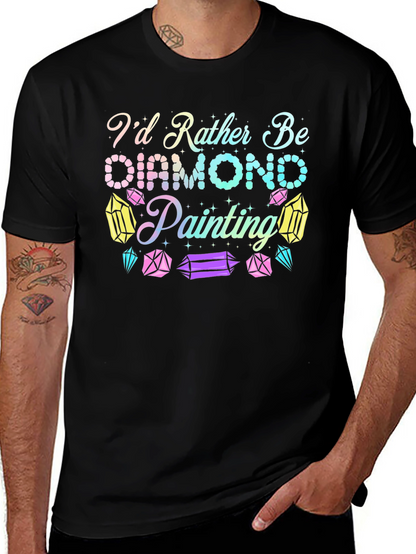 Diamond Painting Hobby T-Shirt - Artistic Gift