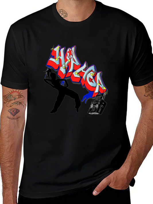 Vintage Hip Hop Graphic T-Shirt