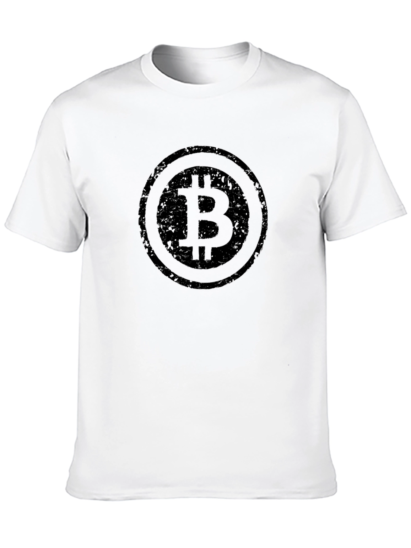 Bitcoin Logo Black T-Shirt