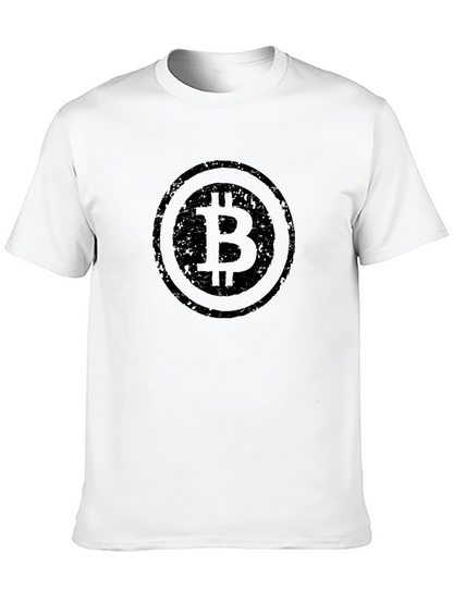Bitcoin Logo Black T-Shirt