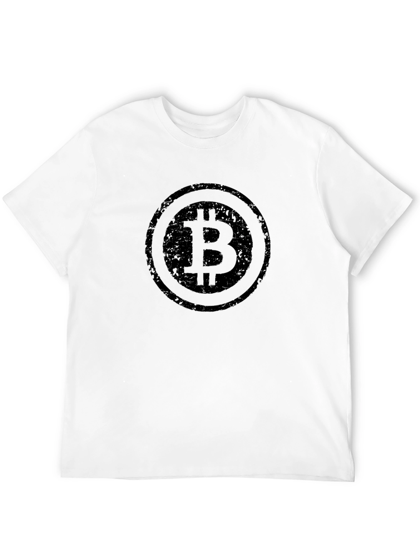 Bitcoin Logo Black T-Shirt