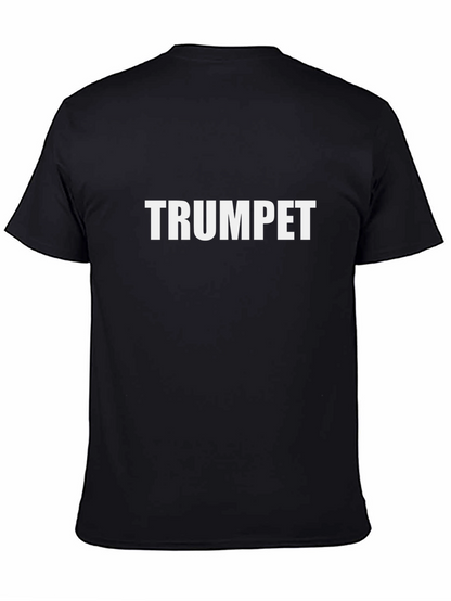 Trumpet T-Shirt - Classic Black Cotton Tee