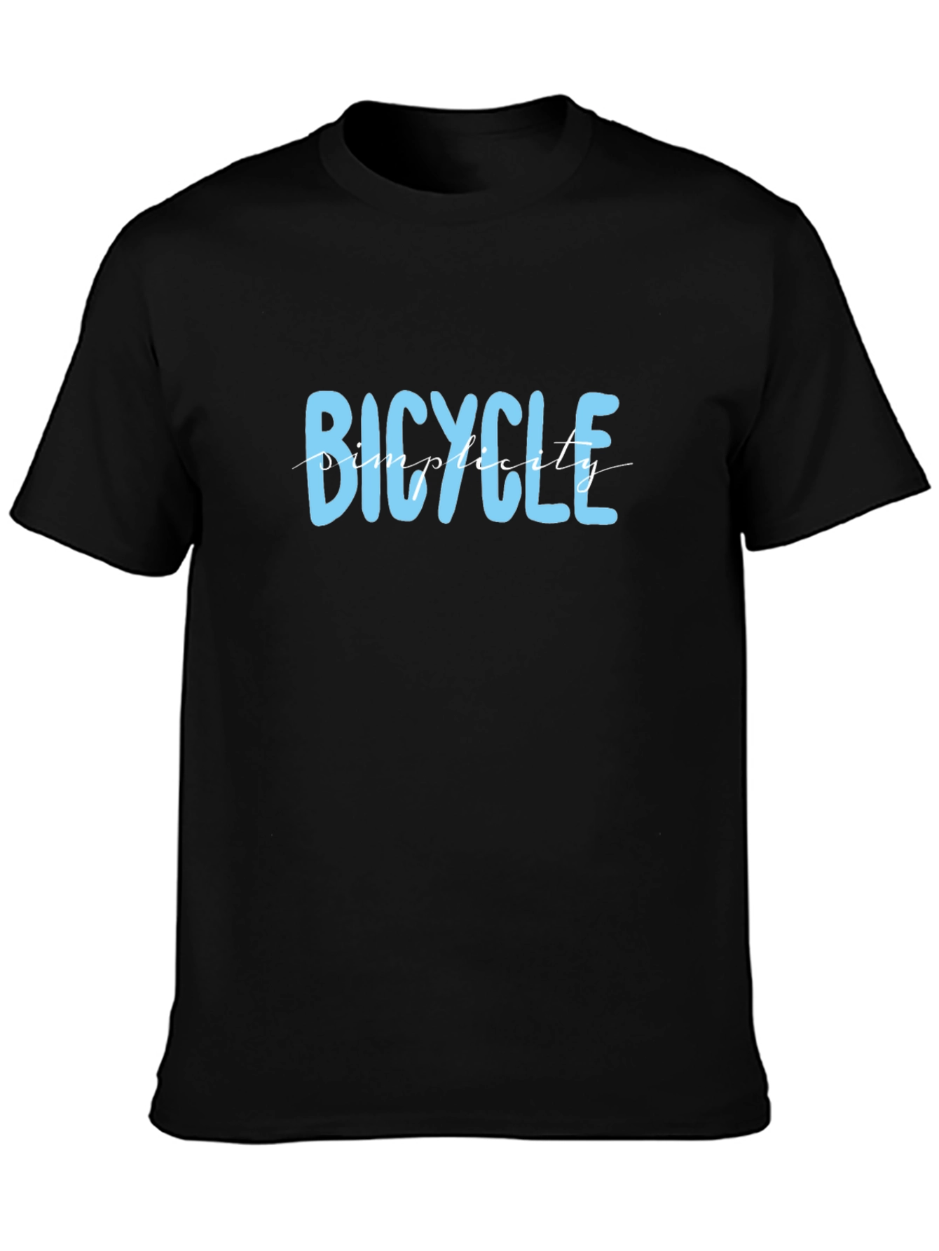 Bicycle Simplicity Black T-Shirt