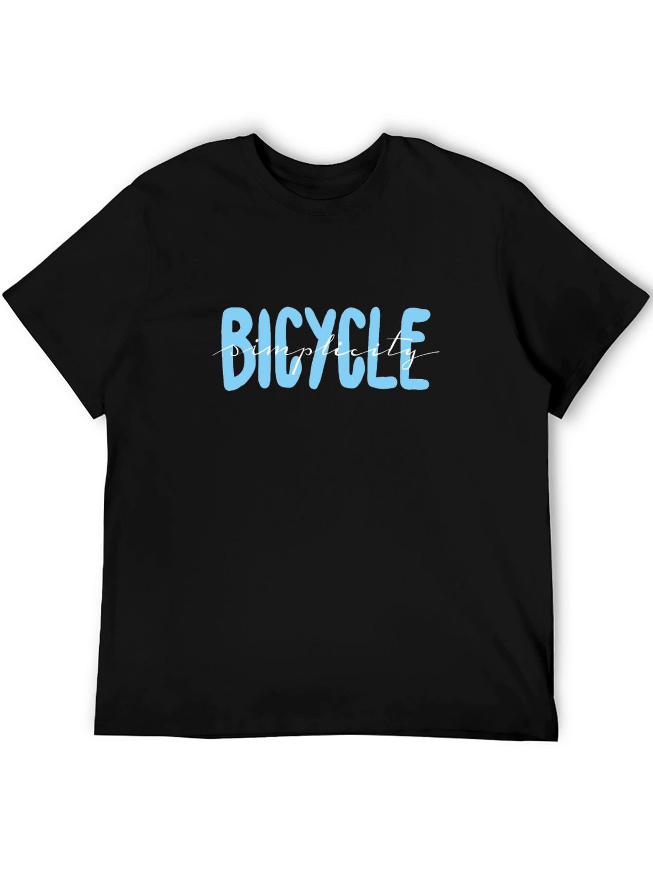 Bicycle Simplicity Black T-Shirt