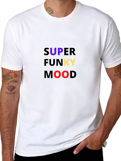 Super Funky Mood Graphic Tee - Black