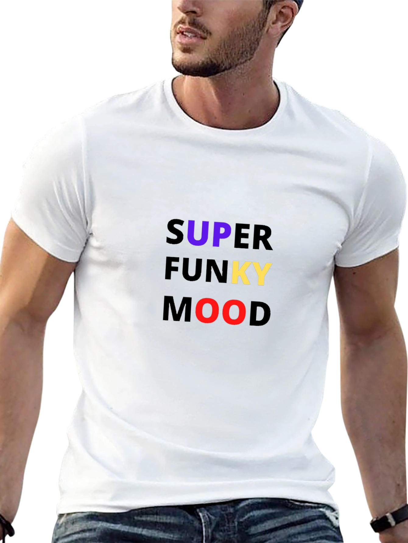 Super Funky Mood Graphic Tee - Black