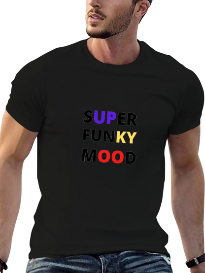 Super Funky Mood Graphic Tee - Black