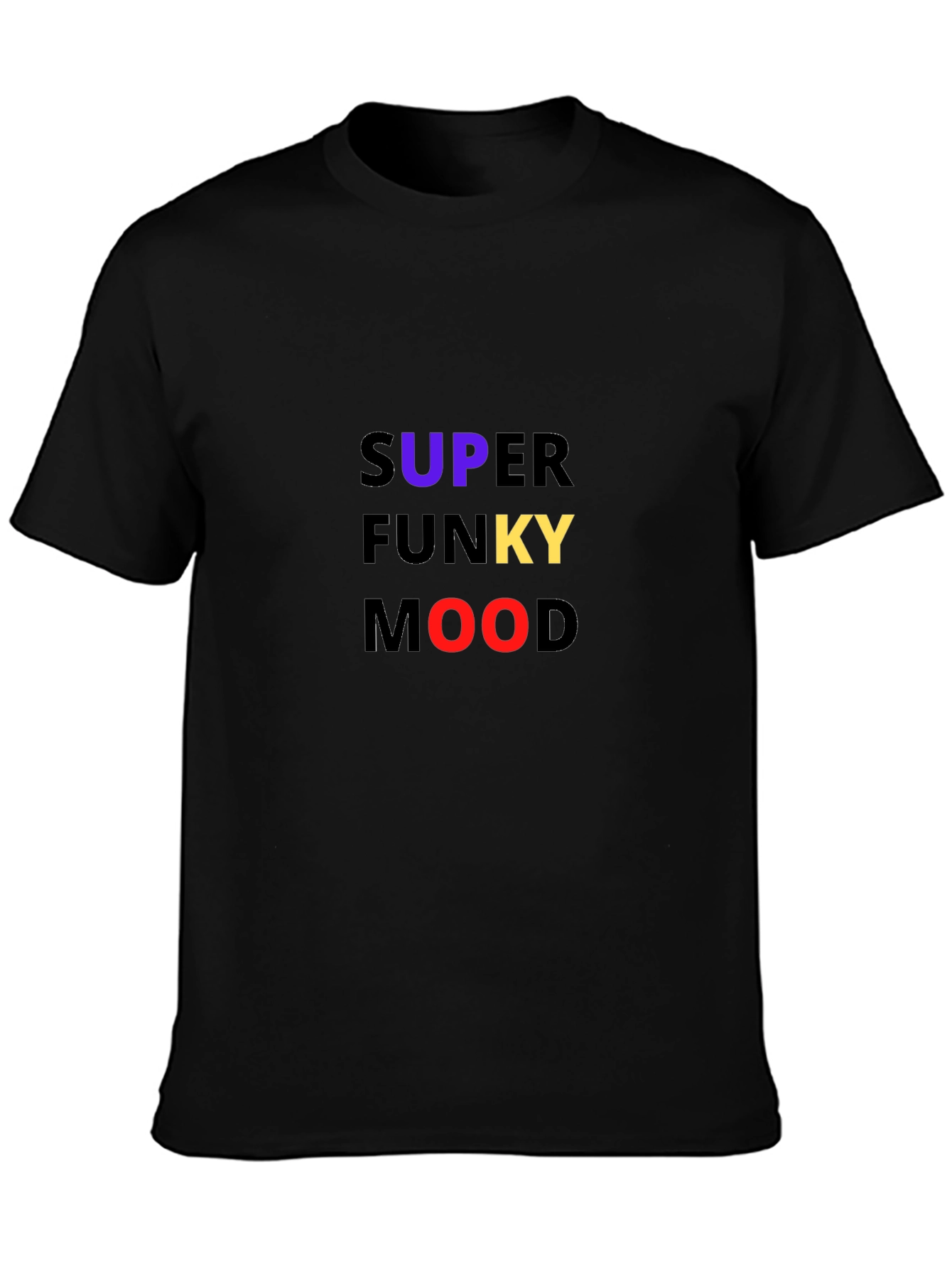 Super Funky Mood Graphic Tee - Black