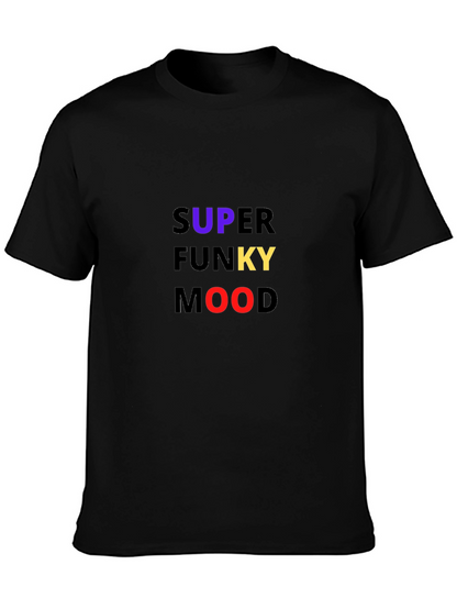 Super Funky Mood Graphic Tee - Black