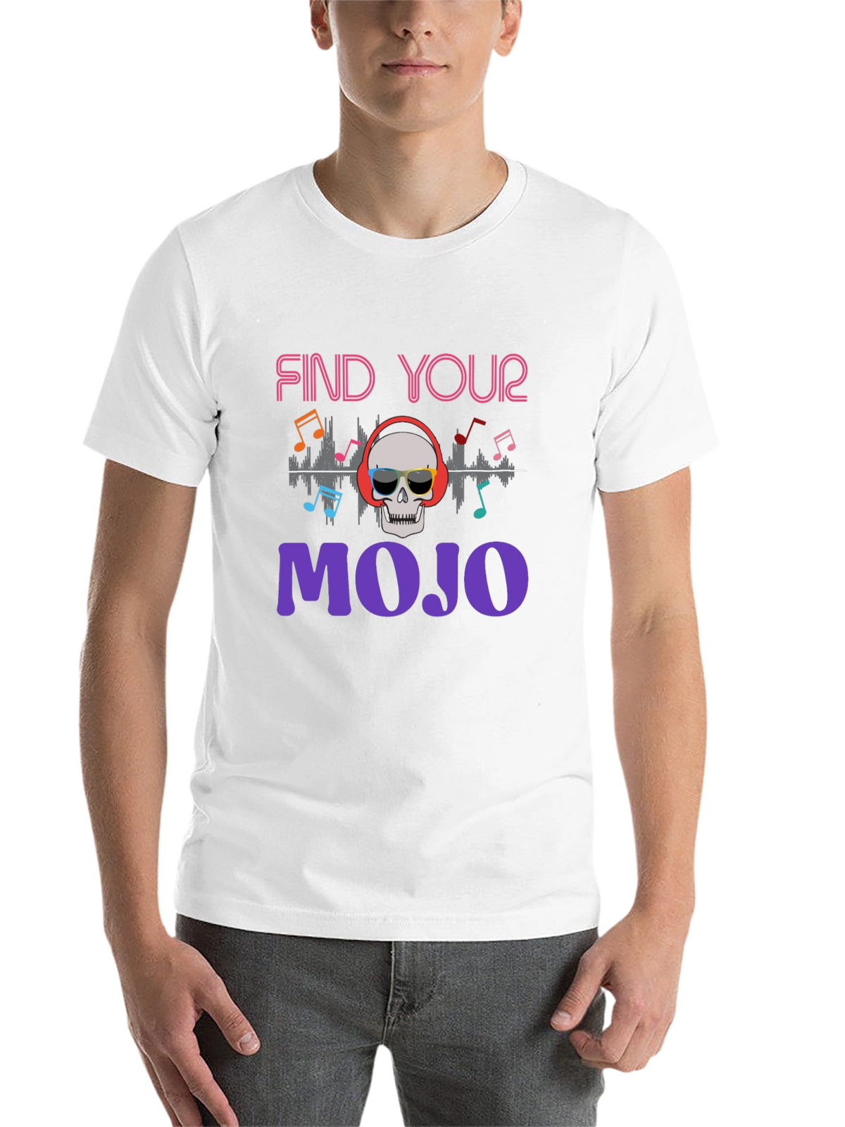 Find Your Mojo T-Shirt - Skull Graphic Tee