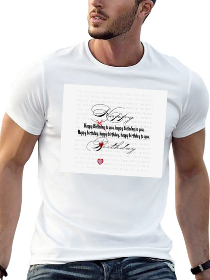 Happy Birthday Graphic T-Shirt