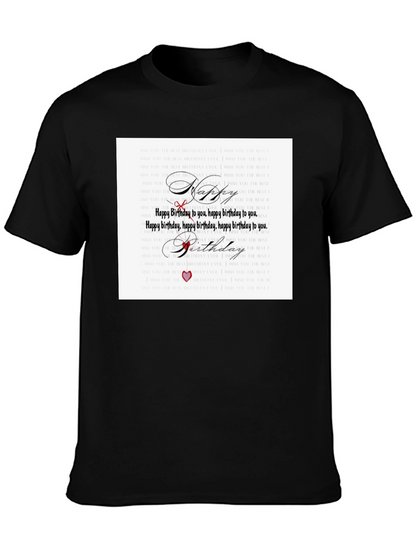Happy Birthday Graphic T-Shirt