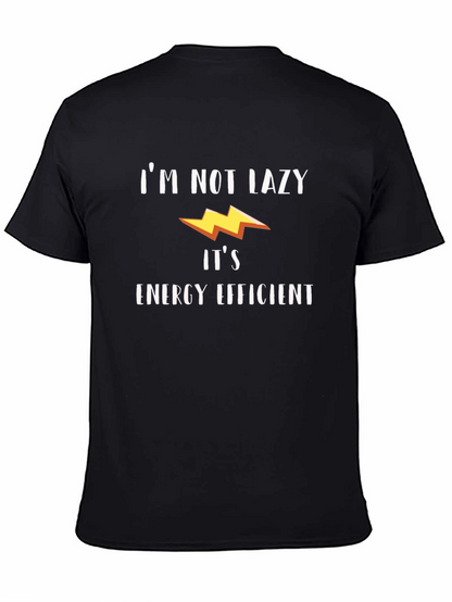 Funny Energy Efficient Graphic T-Shirt