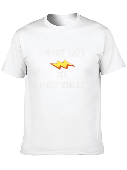 Funny Energy Efficient Graphic T-Shirt