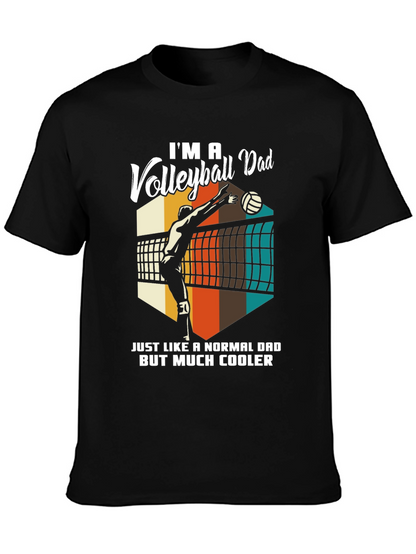 Volleyball Dad T-Shirt - Cool Dad Edition