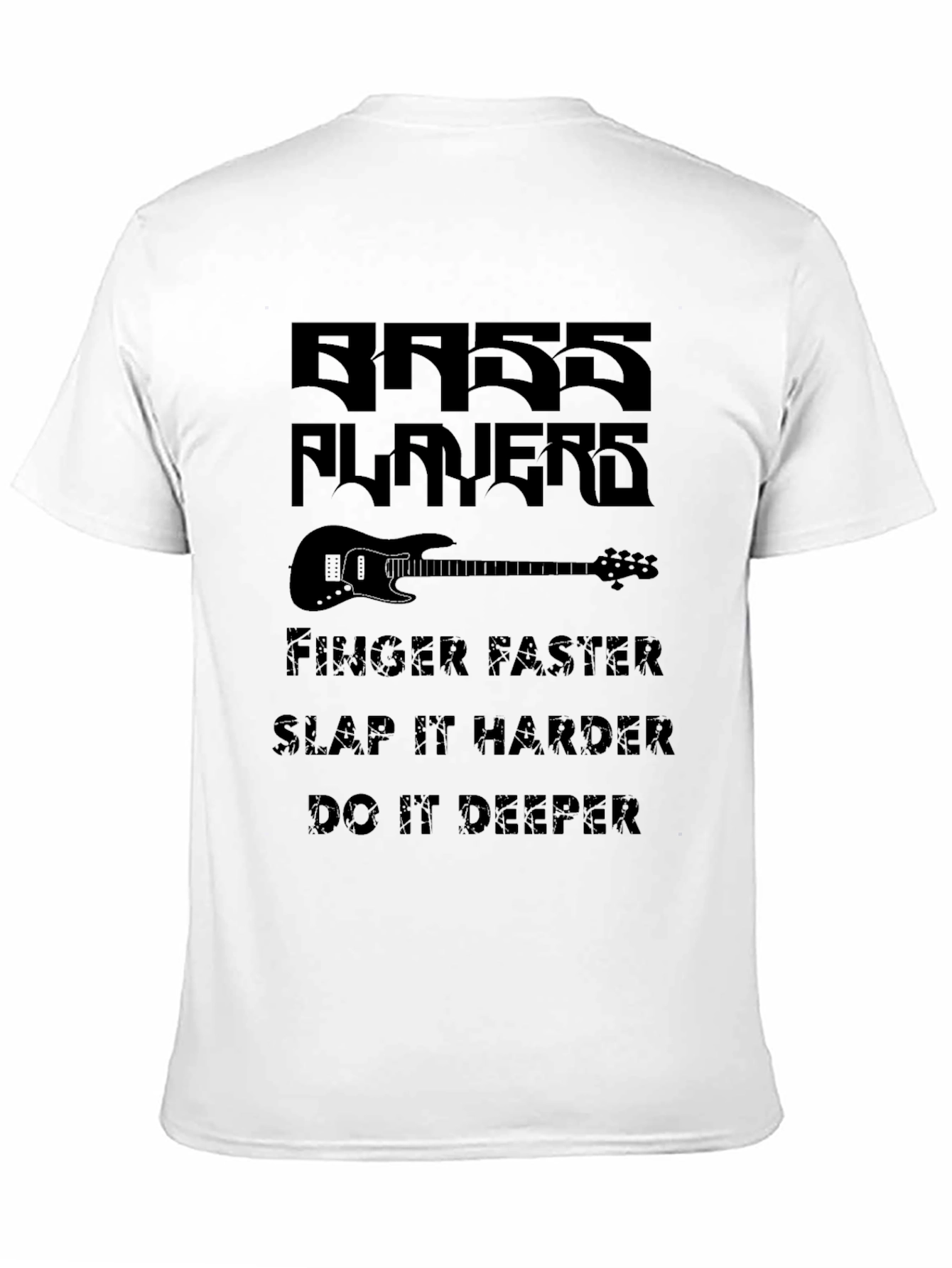 Bass Players T-Shirt - Funny Music Graphic Tee