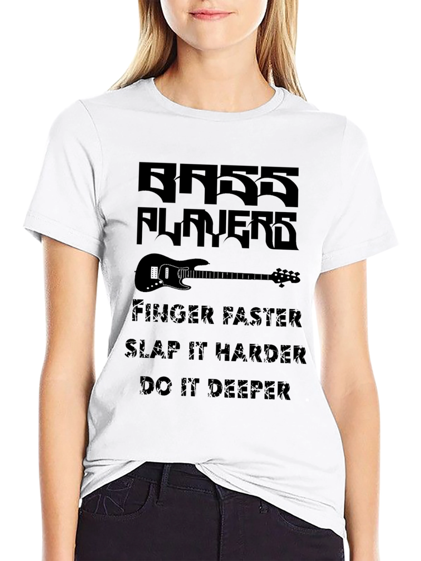 Bass Players T-Shirt - Funny Music Graphic Tee