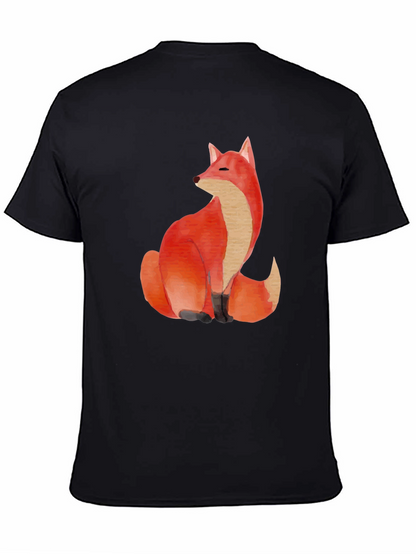 Fox Graphic Tee - Soft Cotton Blend