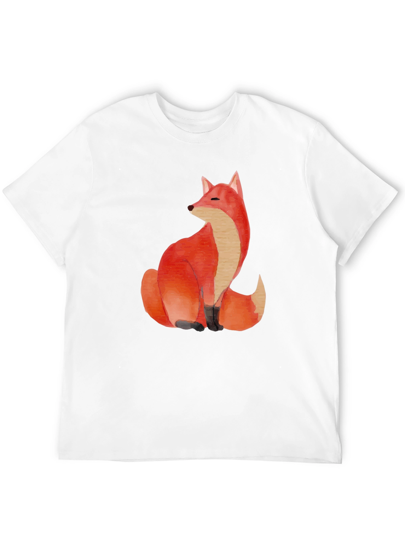 Fox Graphic Tee - Soft Cotton Blend