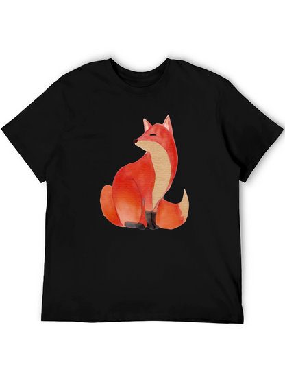Fox Graphic Tee - Soft Cotton Blend