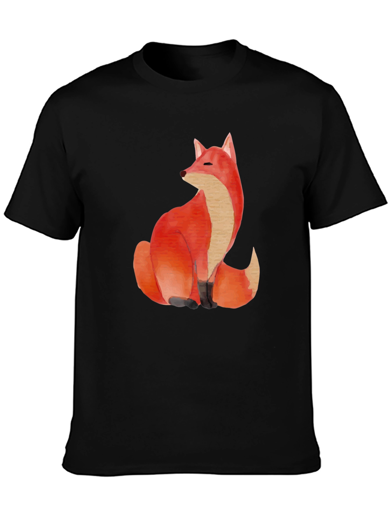 Fox Graphic Tee - Soft Cotton Blend