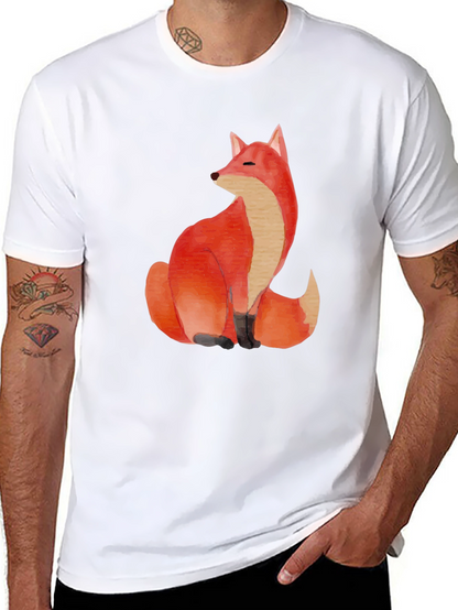 Fox Graphic Tee - Soft Cotton Blend