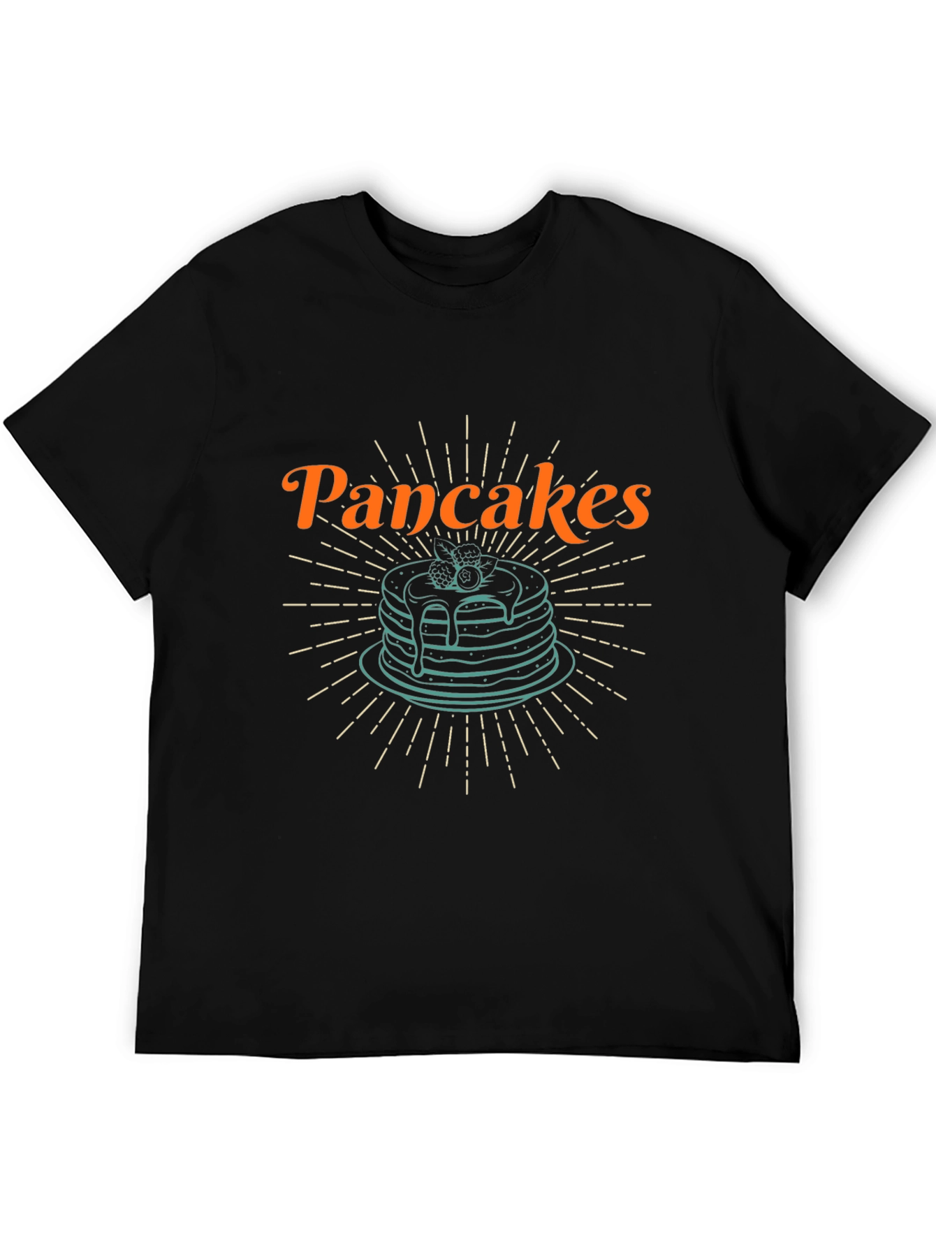 Pancakes Graphic T-Shirt - Fun Foodie Tee