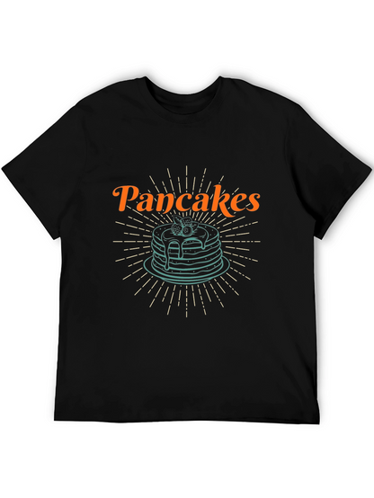 Pancakes Graphic T-Shirt - Fun Foodie Tee